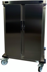Ohřívací skříň na pokrmy s ventilátorem pojízdná - ETV-T 2x15 GN 1/1